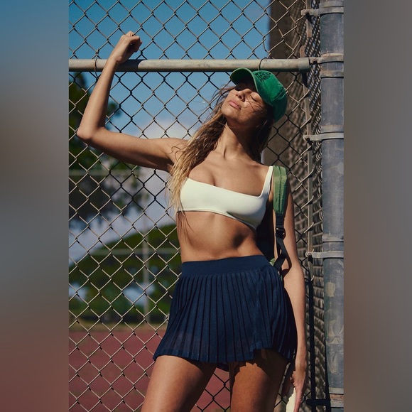 Free People Rally Ruffle Mini Skirt - Picture 1 of 4